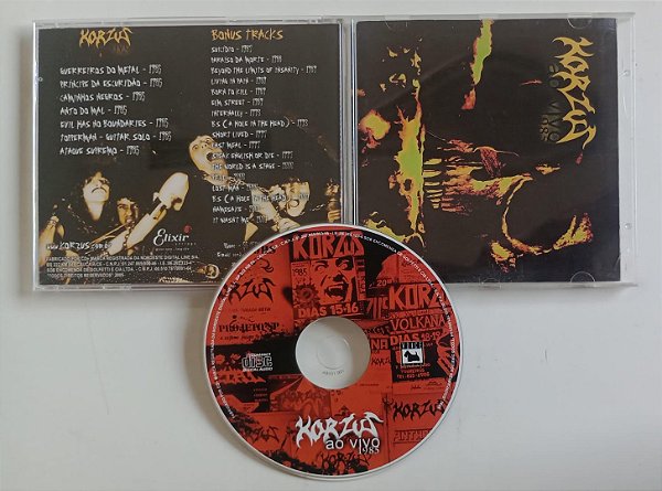 Cd Korzus - ao Vivo 1985 Interprete Korzus (2006) [usado]