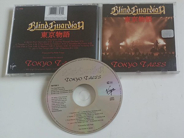 Cd Blind Guardian - Tokyo Tales Interprete Blind Guardian (1993) [usado]