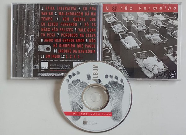 Cd Barão Vermelho - Álbum Interprete Barão Vermelho (1996) [usado]