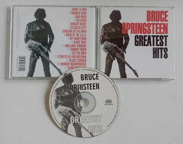 Cd Bruce Springsteen - Greatest Hits Interprete Bruce Springsteen (1995) [usado]