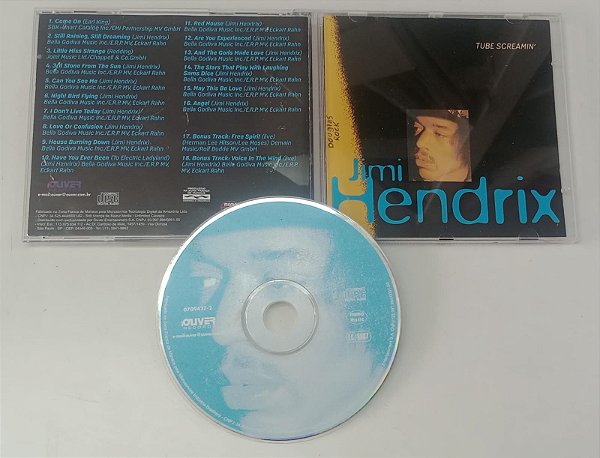 Cd Jimi Hendrix - Tube Screamin'' Interprete Jimi Hendrix [usado]