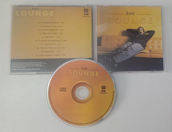 Cd Just Lounge Interprete M.b. Scheffer [usado]