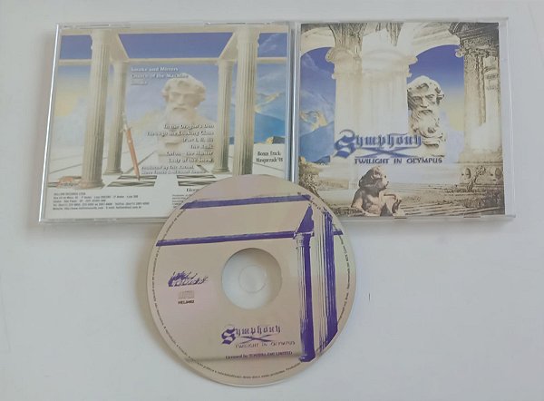 Cd Symphony X - Twilight In Olympus Interprete Symphony X (1998) [usado]