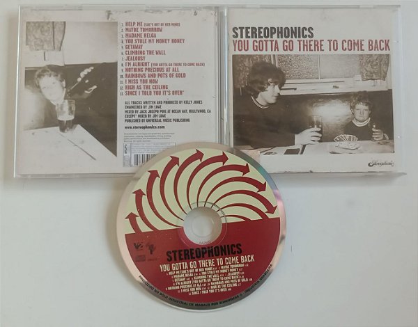 Cd Stereophonics - You Gotta Go There To Come Back Interprete Stereophonics (2003) [usado]
