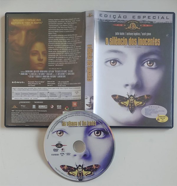 Dvd o Silêncio dos Inocentes Editora Jonathan Demme [usado]