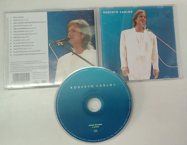 Cd Roberto Carlos - Roberto Carlos Interprete Roberto Carlos [usado]