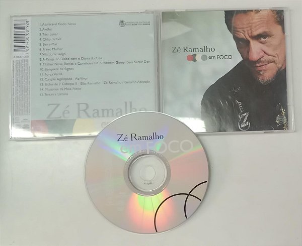 Cd Zé Ramalho - em Foco Interprete Zé Ramalho (2007) [usado]