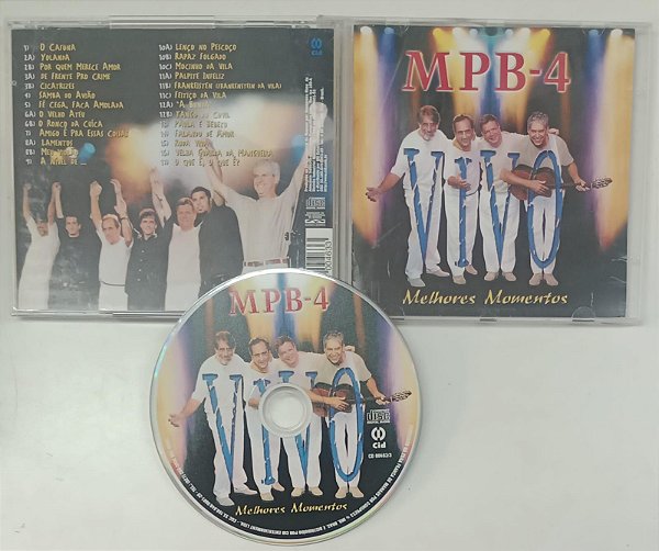 Cd Mpb-4 - Vivo: Melhores Momentos Interprete Mpb-4 [usado]