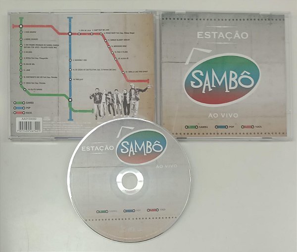Cd Estação Sambô - ao Vivo Interprete Estação Sambô (2012) [usado]