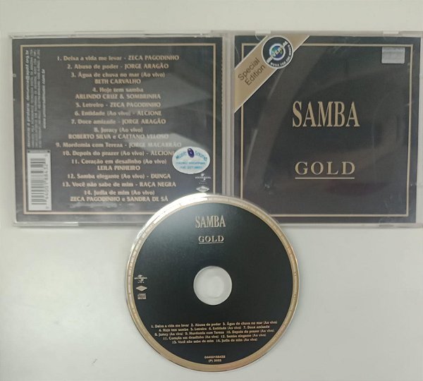 Cd Samba - Gold Interprete Vários (2002) [usado]