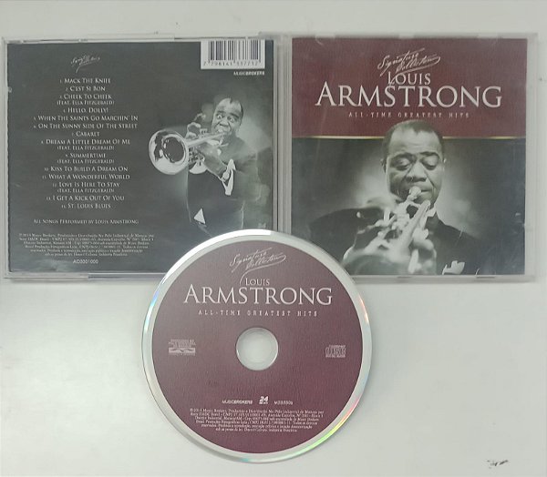 Cd Louis Armstrong - Signature Collection: All-time Greatest Hits Interprete Louis Armstrong (2014) [usado]