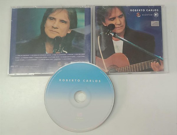 Cd Roberto Carlos - Acústico Mtv Interprete Roberto Carlos [usado]