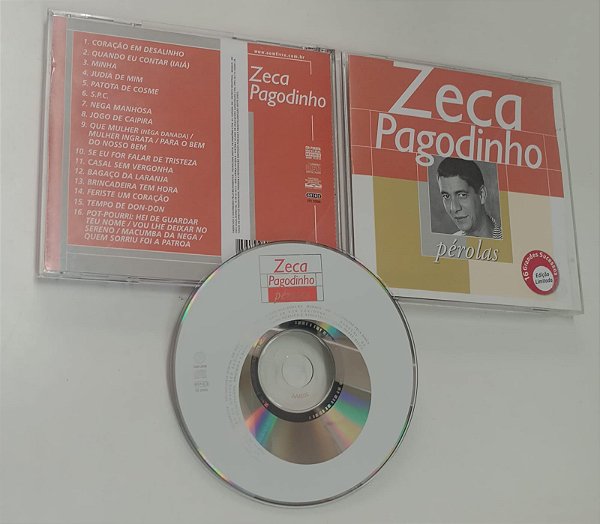 Cd Zeca Pagodinho - Pérolas Interprete Zeca Pagodinho (2000) [usado]