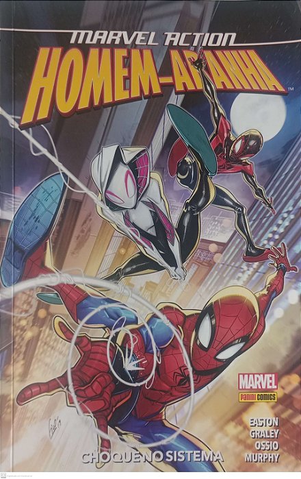 Gibi Marvel Action - Homem-aranha 3: Choque no Sistema Autor (2022) [usado]