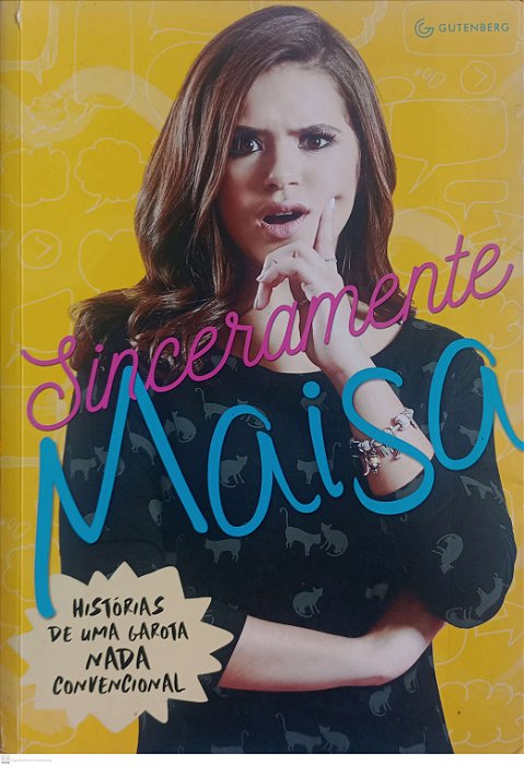 Livro Sinceramente Maisa Autor Silva, Maisa (2016) [usado]