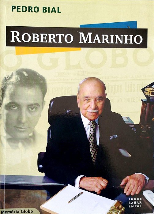 Livro Roberto Marinho Autor Bial, Pedro (2004) [seminovo]