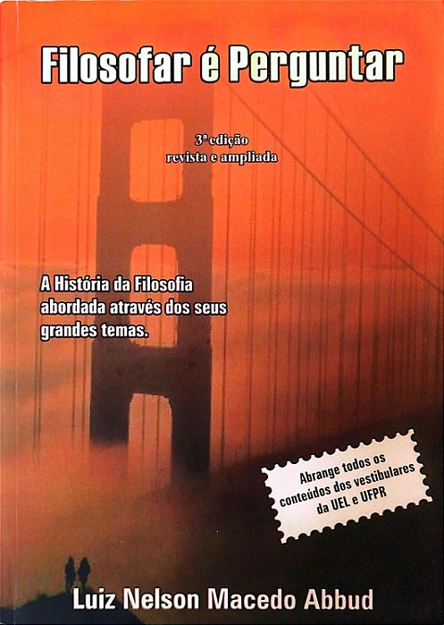 Livro Filosofar é Perguntar Autor Abbud, Luiz Nelson Macedo (2010) [usado]