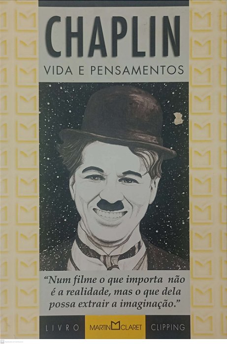 Livro Chaplin: Vida e Pensamentos Autor Desconhecido (2002) [usado]