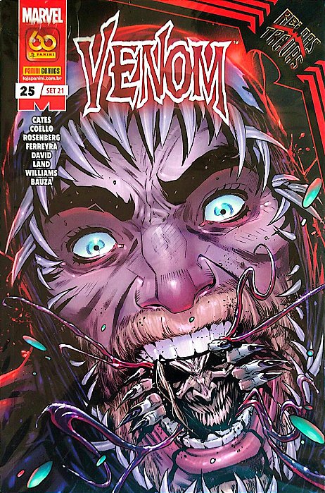 Gibi Venom #25 Autor (2021) [seminovo]
