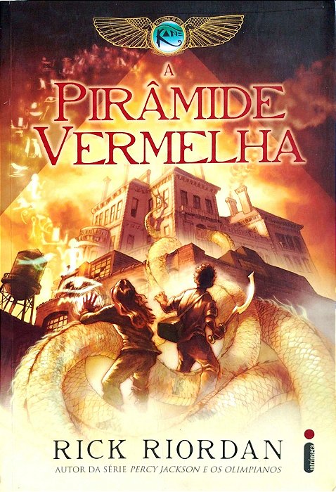 Livro a Pirâmide Vermelha Autor Riordan, Rick (2010) [seminovo]