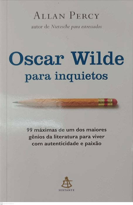 Livro Oscar Wilde para Inquietos Autor Percy, Allan (2012) [seminovo]