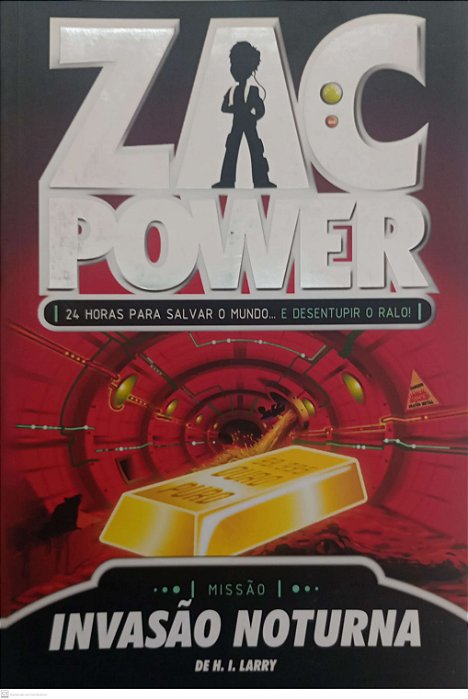Livro Invasão Noturna - Zac Power Autor Larry, H.i. (2008) [usado]