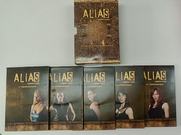Dvd Alias - Box: Todas as Temporadas [faltando 1 Disco] Editora J.j. Abrams [usado]