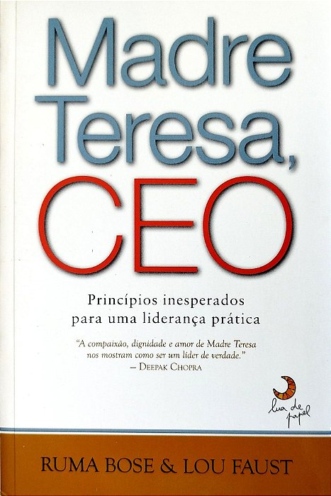 Livro Madre Teresa, Ceo Autor Bose, Ruma (2012) [usado]