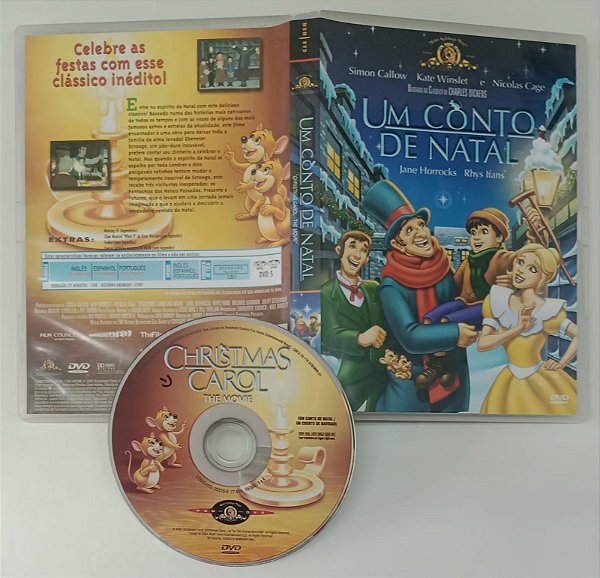 Dvd um Conto de Natal Editora Jimmy T Murakami [usado]