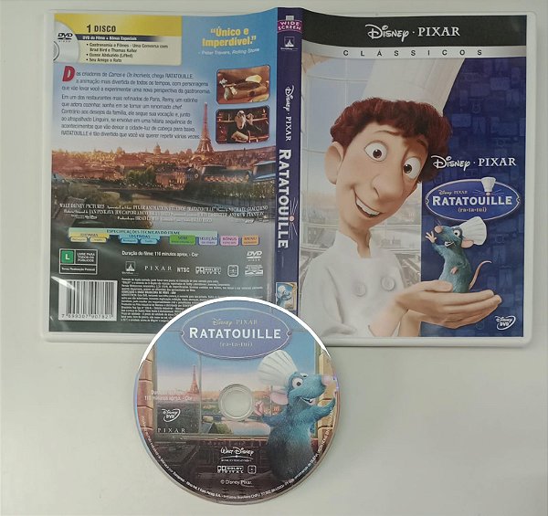Dvd Ratatouille Editora Brad Bird [usado]