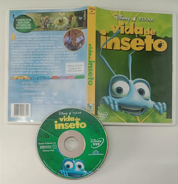 Dvd Vida de Inseto Editora John Lasseter [usado]