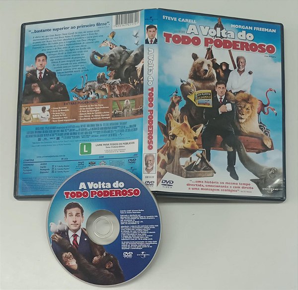 Dvd a Volta do Todo Poderoso Editora Tom Shadyac [usado]
