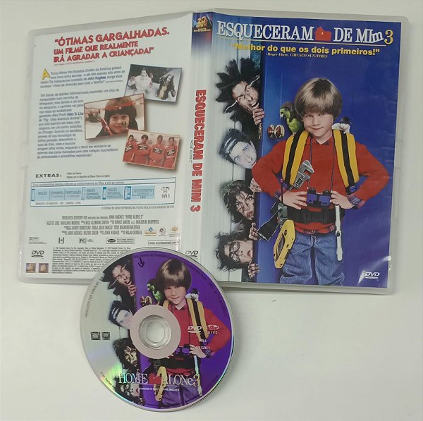 Dvd Esqueceram de mim 3 Editora Raja Gosnell [usado]