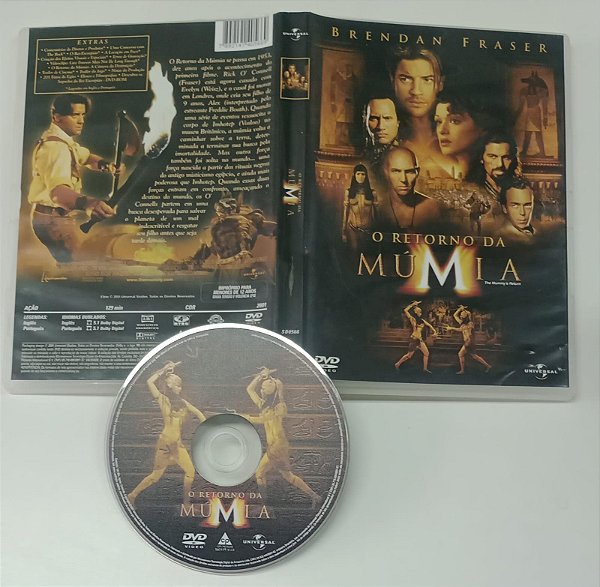Dvd a Múmia - o Retorno da Múmia Editora Stephen Sommers [usado]