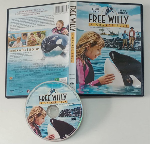Dvd Free Willy - a Grande Fuga Editora Will Geiger [usado]