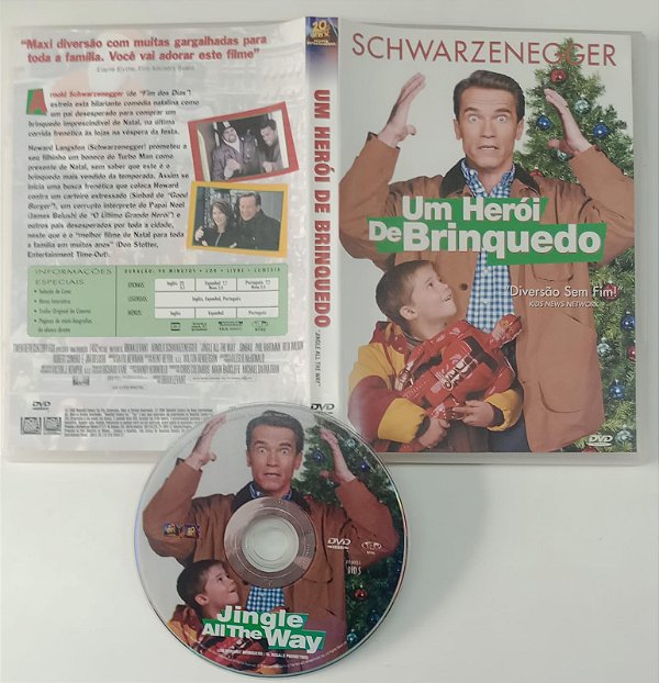 Dvd um Herói de Brinquedo Editora Brian Levant [usado]