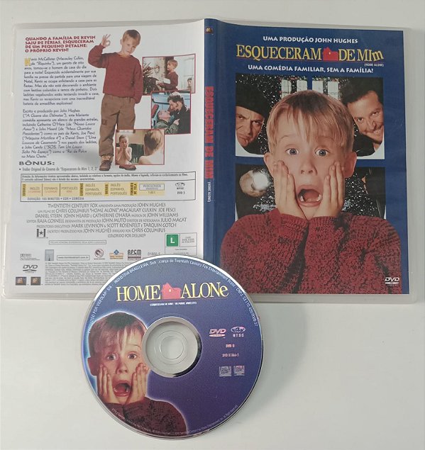 Dvd Esqueceram de mim Editora Chris Columbus [usado]