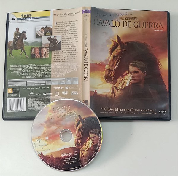 Dvd Cavalo de Guerra Editora Steven Spielberg [usado]