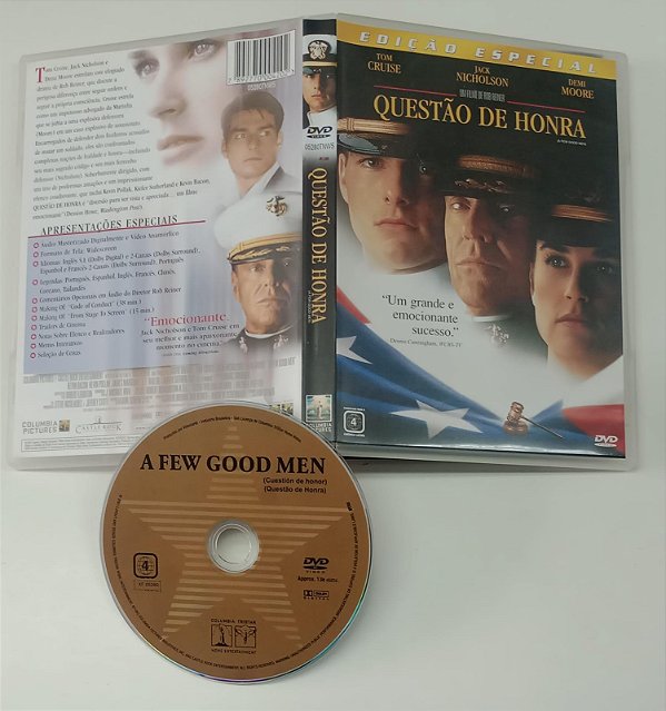 Dvd Questão de Honra - Edição Especial Editora Rob Reiner [usado]