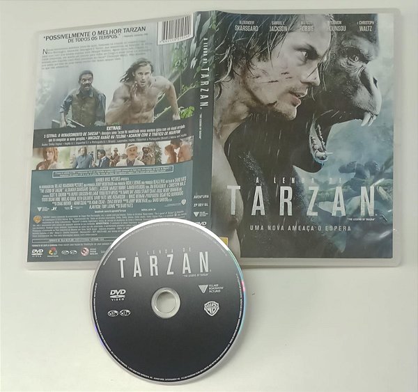 Dvd a Lenda de Tarzan Editora David Yates [usado]