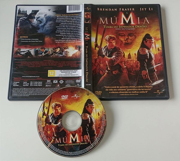 Dvd a Múmia - Tumba do Imperador Dragão Editora Rob Cohen [usado]