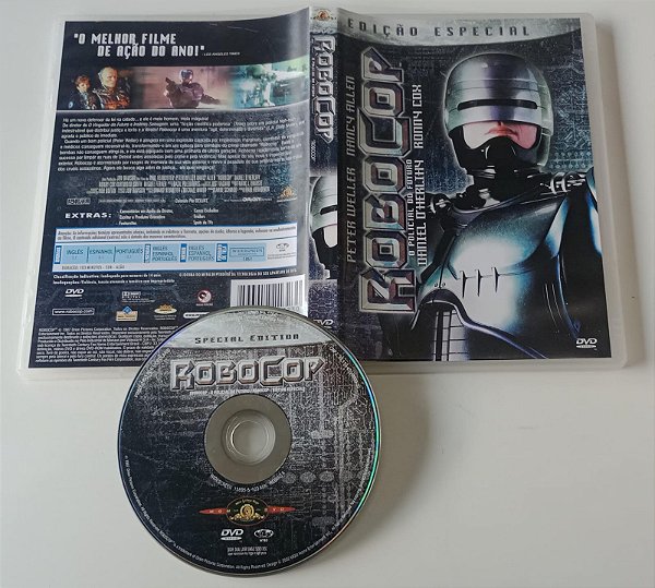 Dvd Robocop - Edição Especial Editora Paul Verhoven [usado]