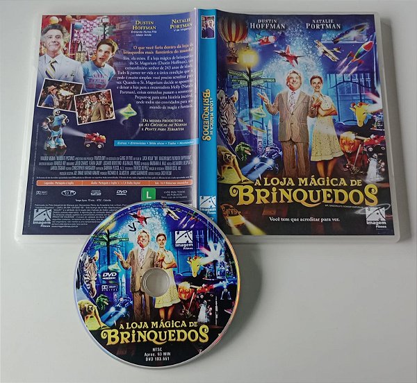 Dvd a Loja Mágica de Brinquedos Editora Zach Helm [usado]