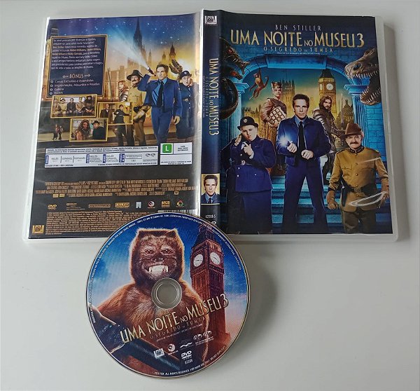 Dvd Uma Noite no Museu 3: o Segredo da Tumba Editora Shawn Levy [usado]