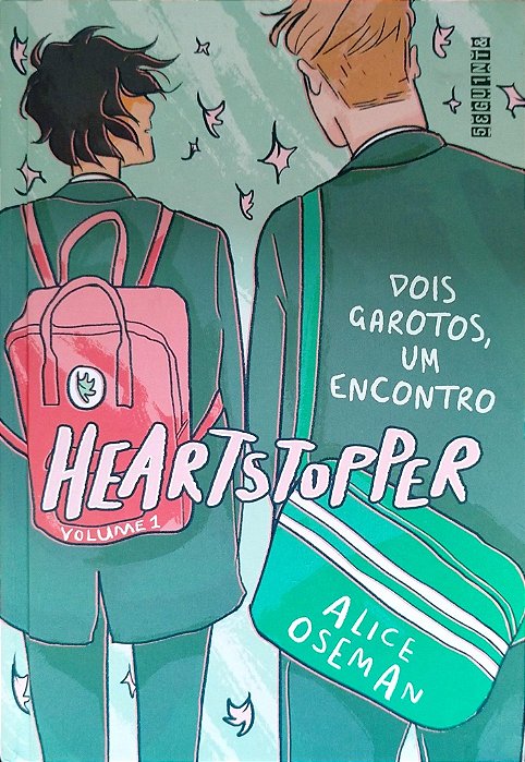 Livro Dois Garotos, um Encontro - Heartstopper 1 Autor Oseman, Alice (2021) [seminovo]