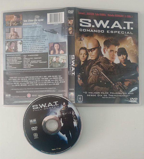 Dvd S.w.a.t. Comando Especial Editora Clark Johnson [usado]