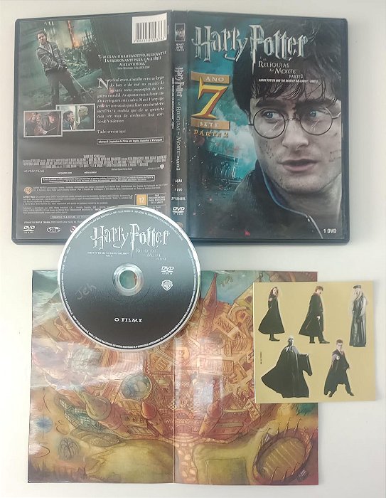 Dvd Harry Potter e as Relíquias da Morte - Parte 2 Editora David Yates [usado]