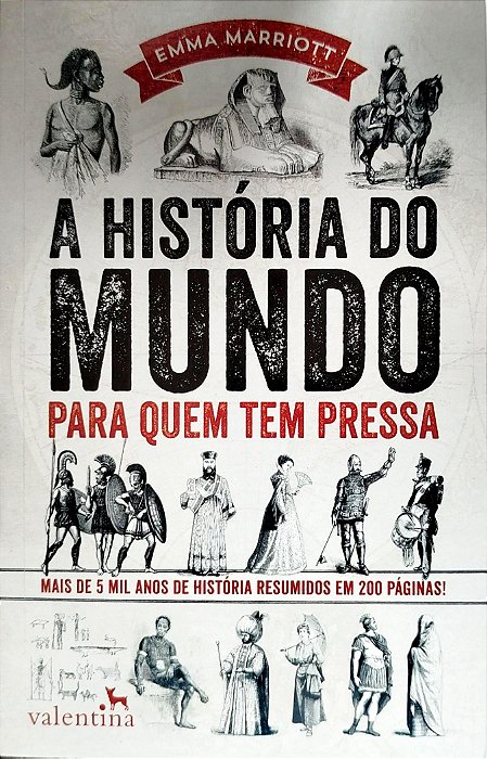 Livro a História do Mundo para Quem Tem Pressa Autor Marriott, Emma (2019) [seminovo]