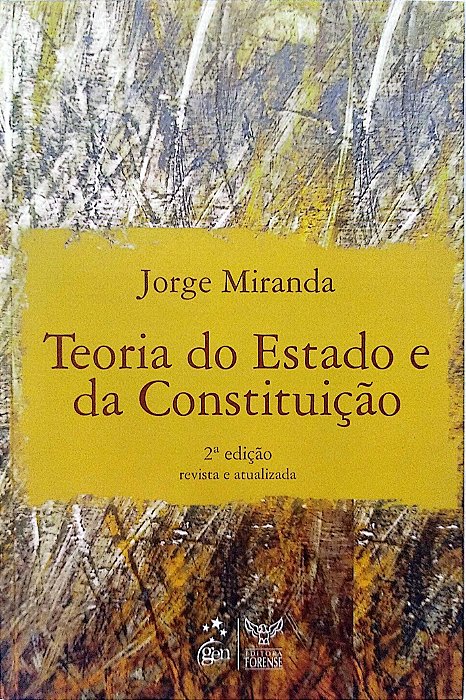 Livro Teoria do Estado e da Constituição Autor Miranda, Jorge (2009) [seminovo]