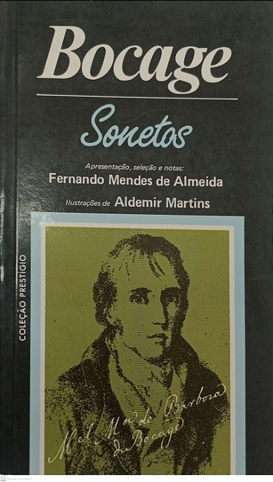 Livro Sonetos Autor Bocage [usado]